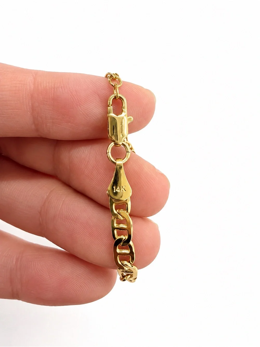 Gold Chain Bracelet - Brand Unbranded